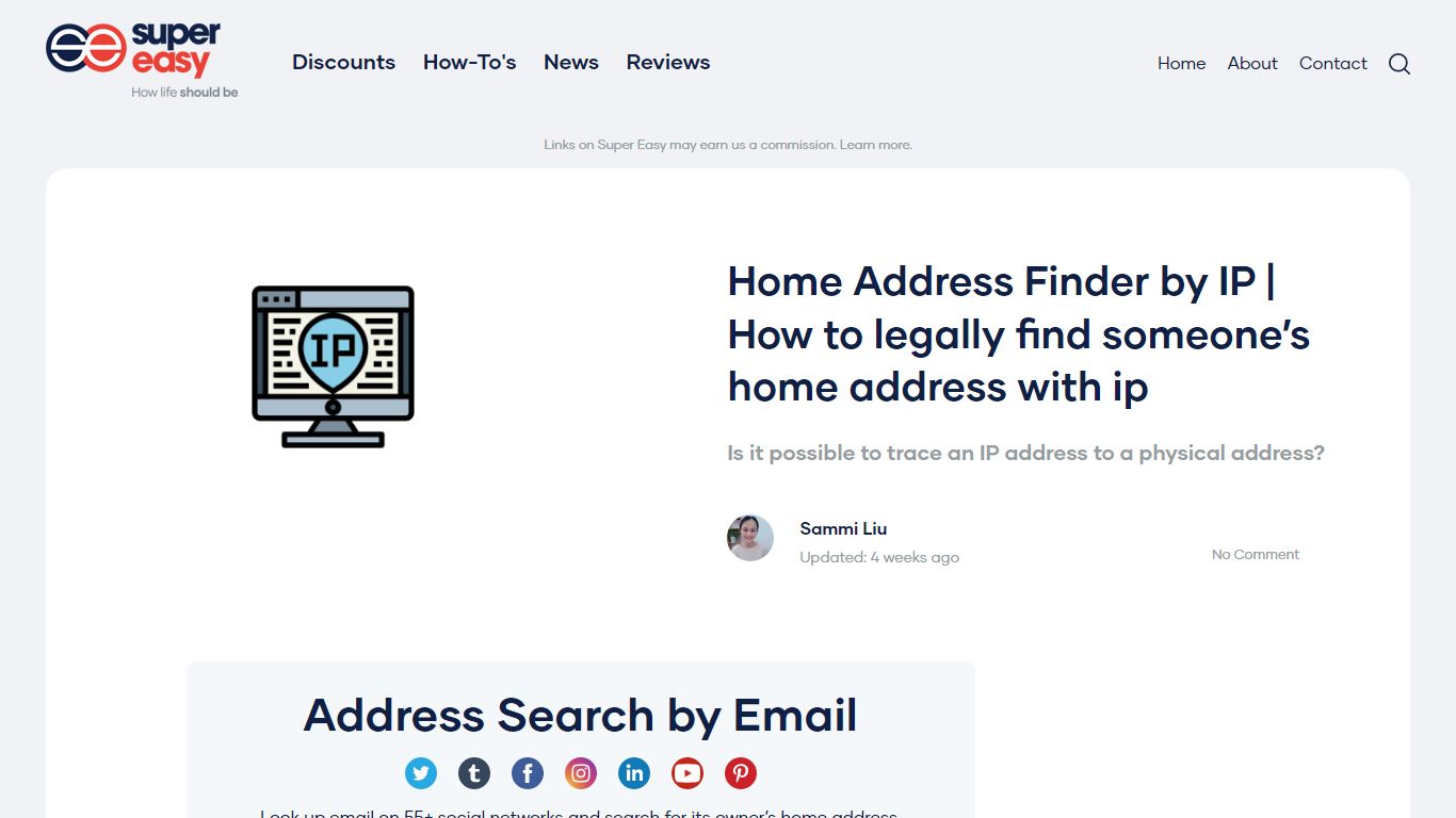 Home Address Finder by IP - Super Easy